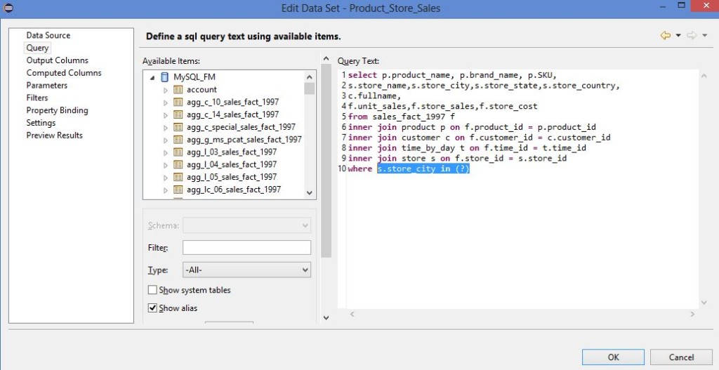 Query_Multiselect-Issue