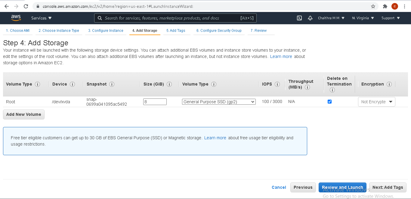 How to create EC2 instance in AWS