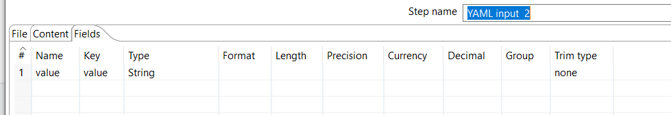 How To Read Yaml Files In Pentaho