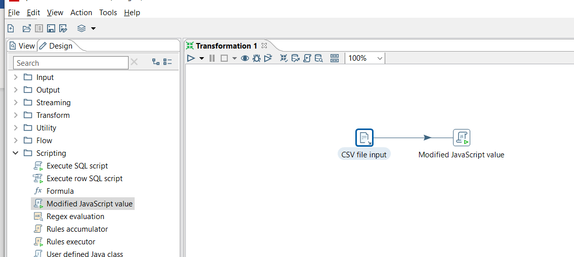 How To Use Java Script  In Pentaho