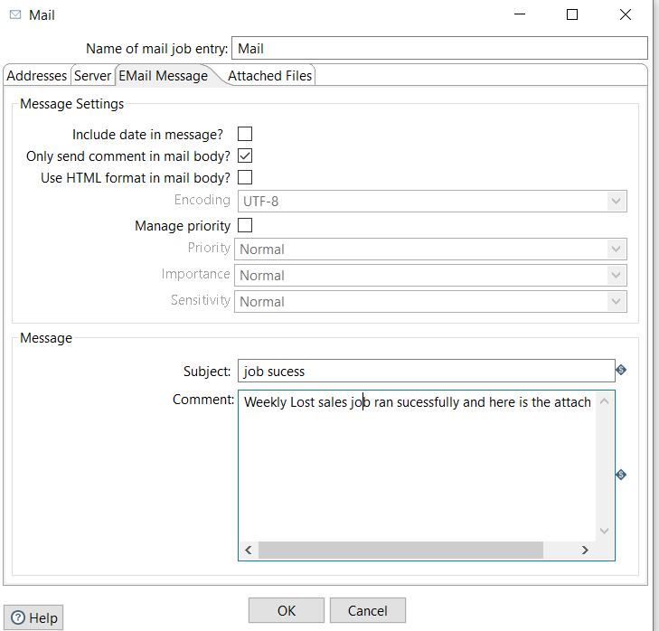 How To Send Mail With Attachments In Pentaho