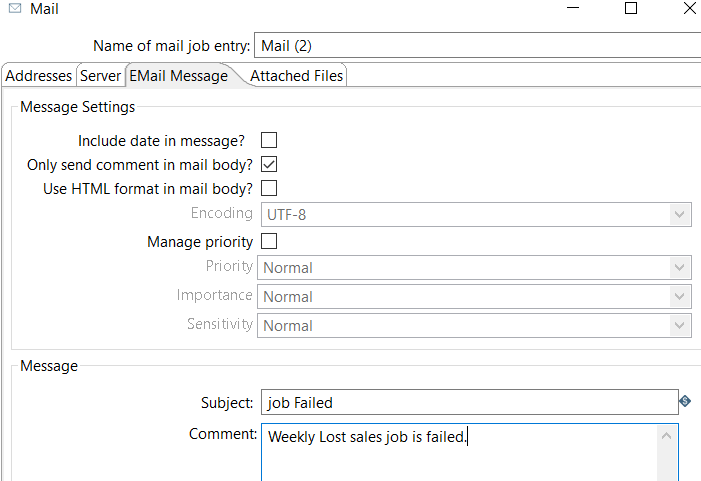 How To Send Mail With Attachments In Pentaho