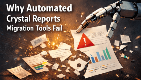 Why Automated Crystal Reports to Pentaho Migration Fails and What Actually Works